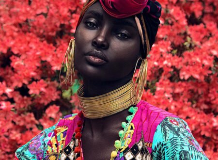 beautiful black woman ai model